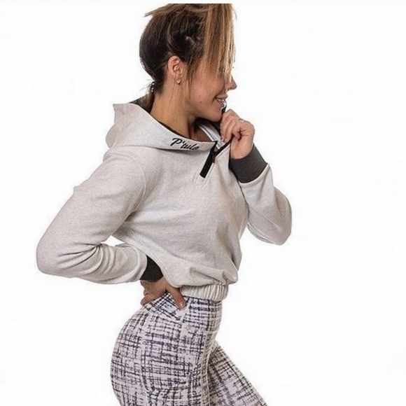 P'tula The Jordan Huddle Up Hoodie Charcoal - Picture 2 of 8